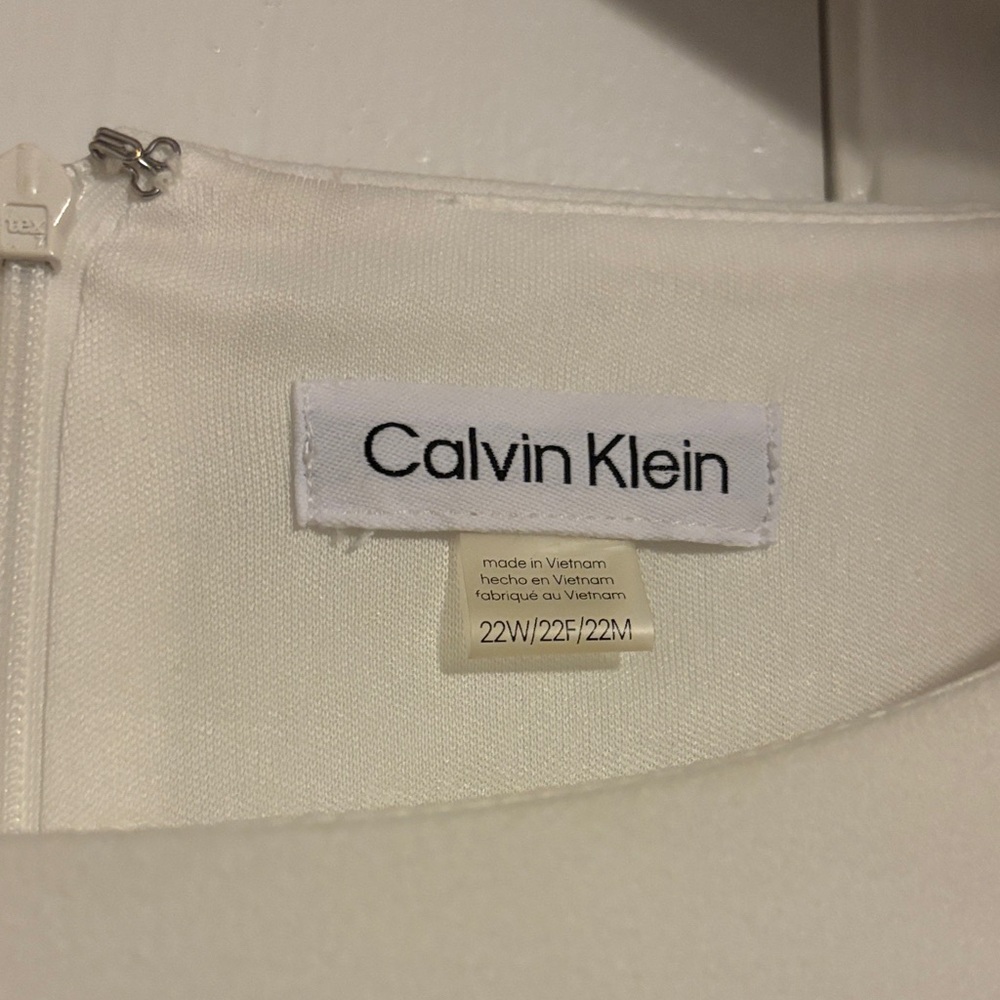 Calvin Klein Ivory Dress